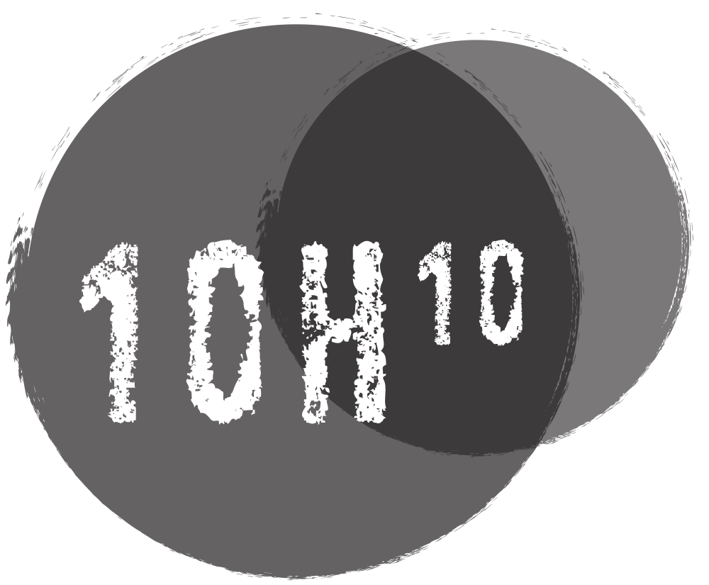 Logo 10H10 - Noir - RVB